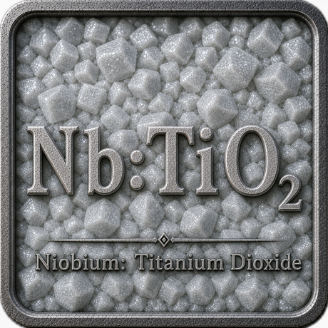 Nb:TiO2 Crystals