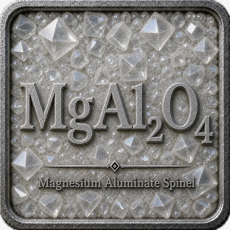 MgAl2O4 (spinel) Crystals