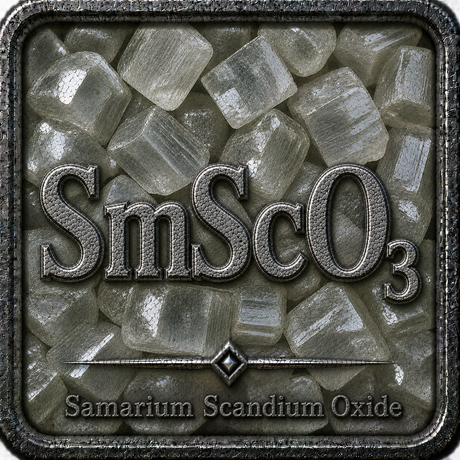 SmScO3 Crystals