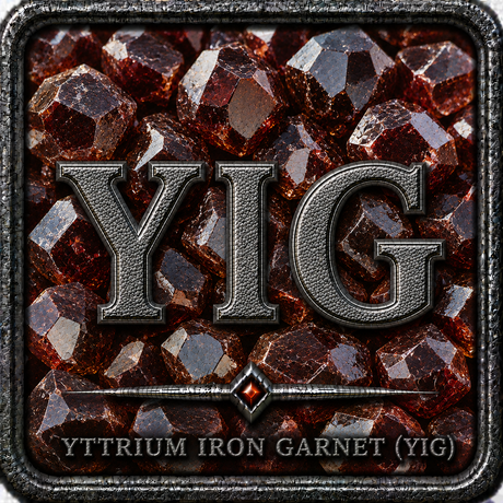 YIG Crystal Crystals