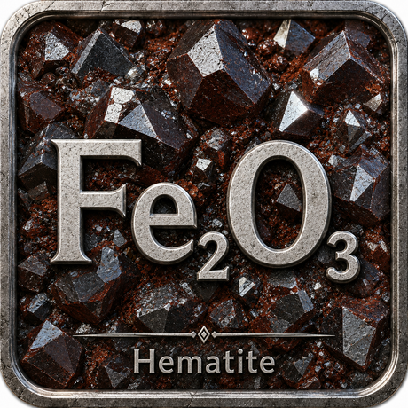 Fe2O3 Crystals