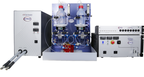 Flow cell test system