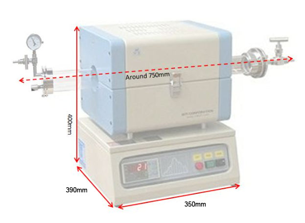 1200C Compact Split Tube Furnace (8