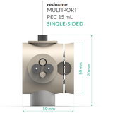 Multiport PEC 15 mL single-sided - Multiport Photo-electrochemical Cell