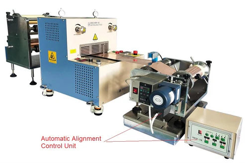 Calandra riscaldante da rullo a rullo (8" W) fino a 110C per la laminazione multistrato - HRP-03RRL