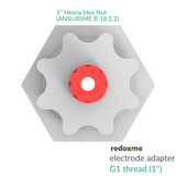 Electrode adapter – G1 thread (1’’)