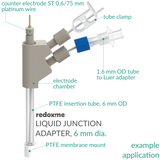 Liquid Junction Adapter, 6 mm dia.