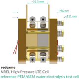 NREL High-Pressure LTE Cell - NREL High-Pressure Low-Temperature Electrolysis Cell