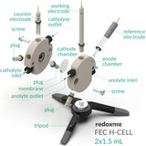 FEC H-Cell 2x1.5 mL- Flow Electrochemical H-Cell