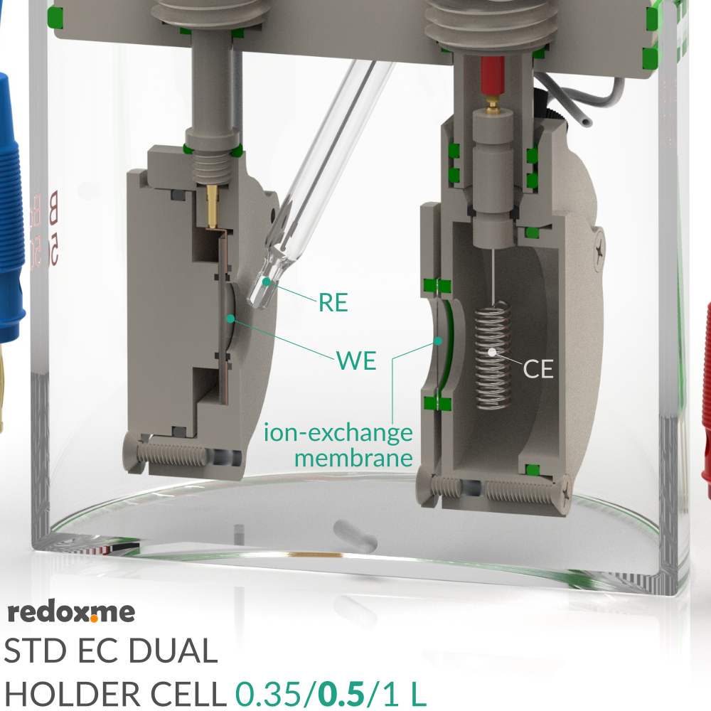 Standard Electrochemical Dual Holder Cell