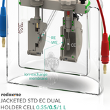 Jacketed Standard Electrochemical Dual Holder Cell