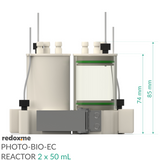 Photo-Bio-EC Reactor - Photo-bioelectrochemical reactor 2 x 50 mL