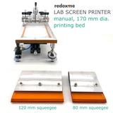 Laboratory Screen Printer - manual, 170 mm dia. printing bed