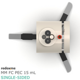 MM FC PEC 15 mL single-sided - Magnetic Mount Front Contact Photo-electrochemical Cell