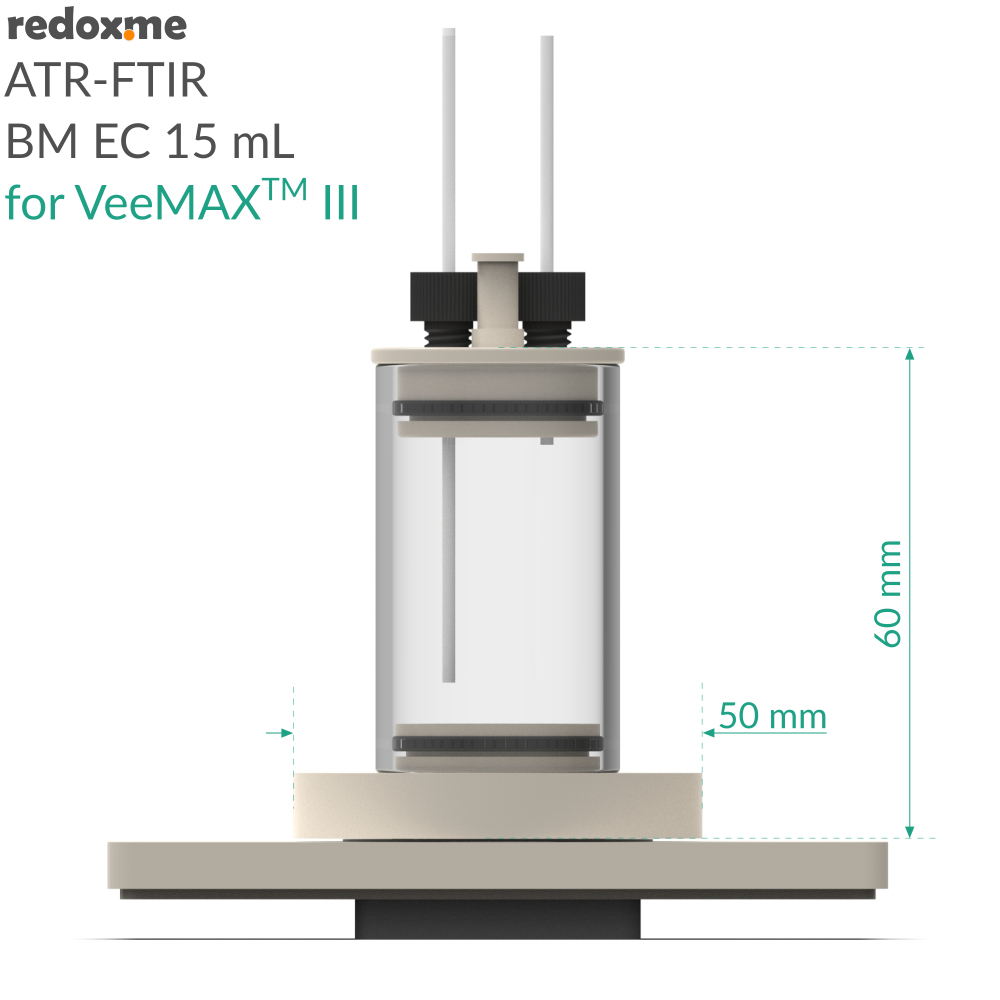 ATR-FTIR BM EC 15 mL for VeeMAXTM III - Attenuated Total Reflectance Electrochemical Cell