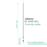 Electrochemical Nuclear Magnetic Resonance cell – EC NMR 5 mm dia. probe