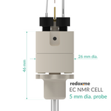 Electrochemical Nuclear Magnetic Resonance cell – EC NMR 5 mm dia. probe