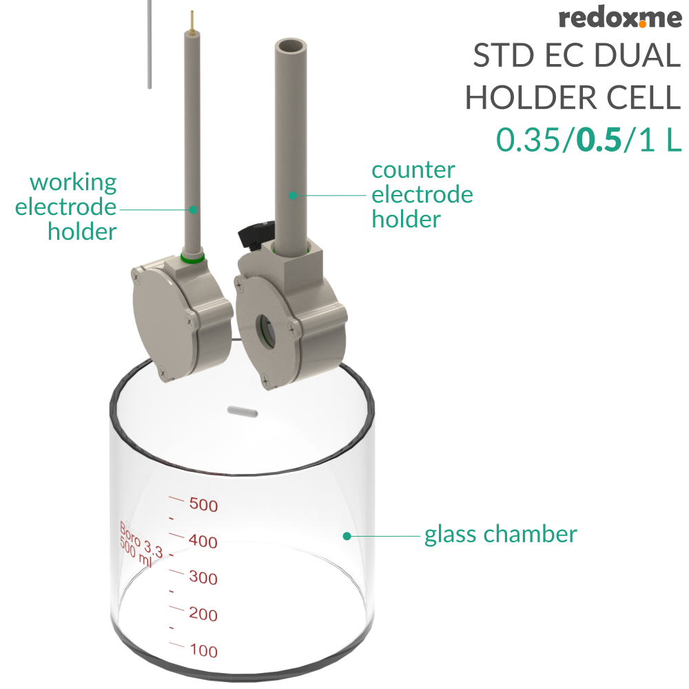 Standard Electrochemical Dual Holder Cell