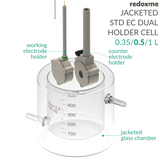 Jacketed Standard Electrochemical Dual Holder Cell