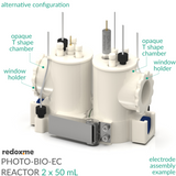 Photo-Bio-EC Reactor - Photo-bioelectrochemical reactor 2 x 50 mL