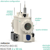 Photo-Bio-EC Reactor - Photo-bioelectrochemical reactor 2 x 50 mL