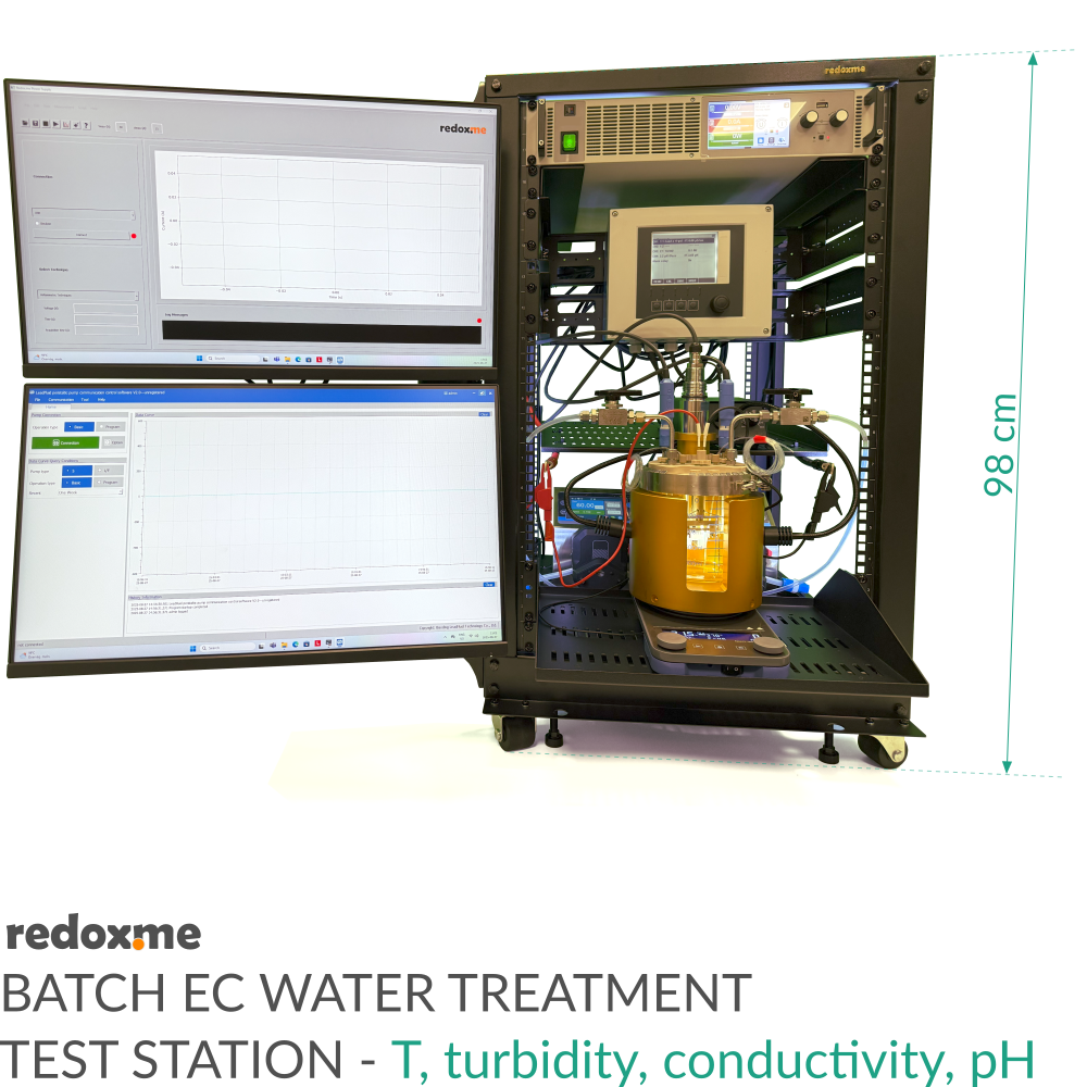 Batch Electrochemical Water Treatment Test Station