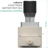 Three Electrode Battery Test Cell – compression controlled