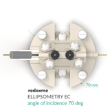 Ellipsometry EC - Ellipsometry Electrochemical Cell, angle of incidence 70 deg