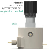 Three Electrode Battery Test Cell – compression controlled