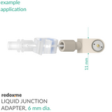 Liquid Junction Adapter, 6 mm dia.