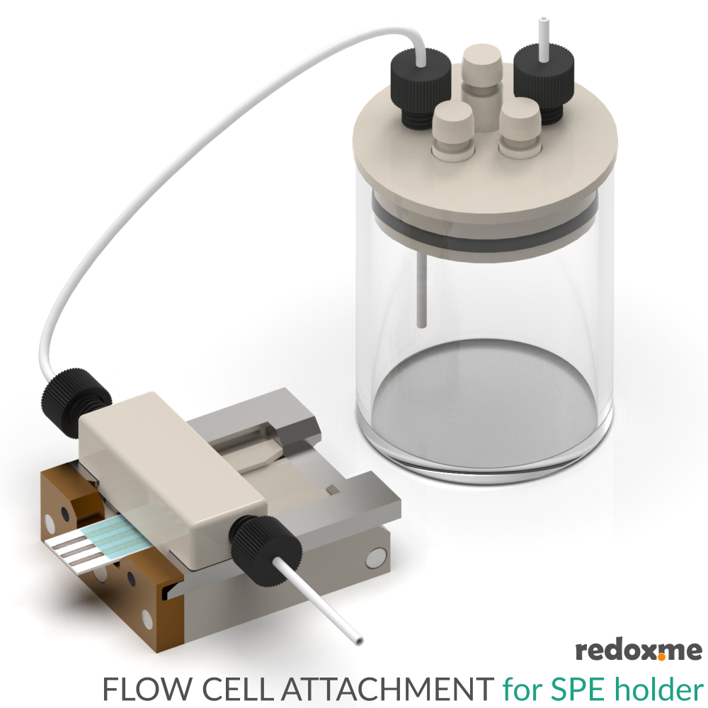 Flow Cell Attachment for SPE holder