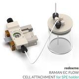 Raman EC Flow Cell Attachment for SPE holder