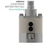 Three Electrode Battery Test Cell – force monitoring