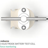 Three Electrode Battery Test Cell – force monitoring