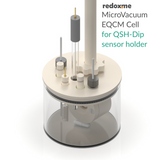 MicroVacuum EQCM Cell for QSH-Dip sensor holder