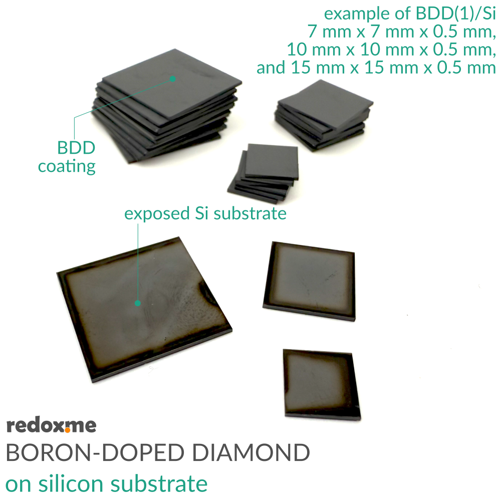 Boron-Doped Diamond on Silicon Substrate