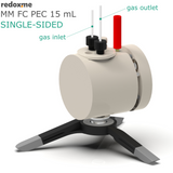 MM FC PEC 15 mL single-sided - Magnetic Mount Front Contact Photo-electrochemical Cell