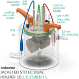 Jacketed Standard Electrochemical Dual Holder Cell