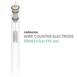 Metal Wire Auxiliary Electrode - 50HX15 0.6/250 mm - Platinum (99.9%)