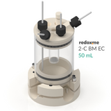 2-C BM EC 50 mL - Two-compartment Bottom Mount Electrochemical Cell 50 mL