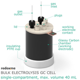 Bulk Electrolysis GC Cell
