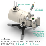 Electrolyte-Gated Transistor PEC H-Cell - Electrolyte-Gated Transistor Photo-electrochemical H-Cell