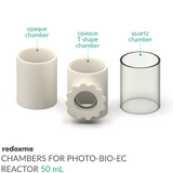 Chambers for Photo-Bio-EC Reactor - 50 mL