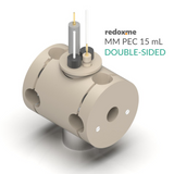 MM PEC 15 mL double-sided - Magnetic Mount Photo-electrochemical Cell