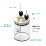 2-CMEC 50 mL - Two-compartment Multiport Electrochemical Cell