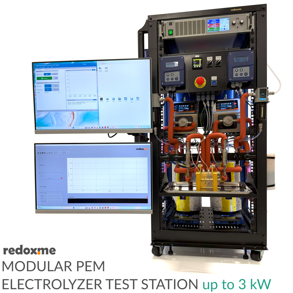 Modular PEM Electrolyzer Test Station up to 3 kW