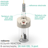 Electrosynthesis Reactor B-series/septa, 26 mm OD, 3-port