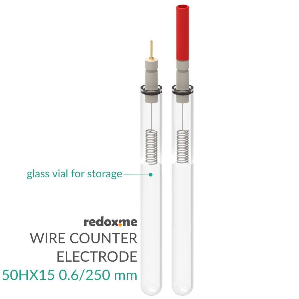 Metal Wire Auxiliary Electrode - 50HX15 0.6/250 mm
