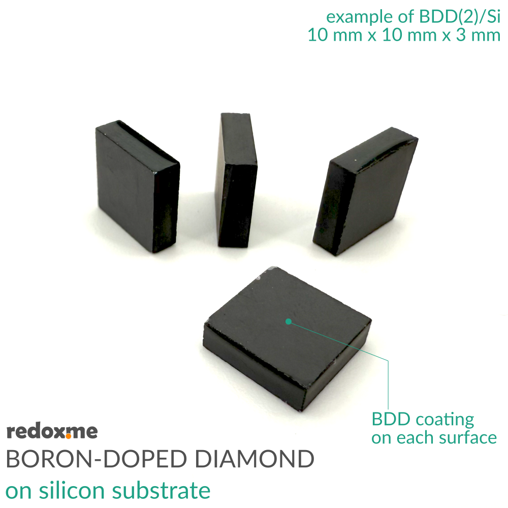 Boron-Doped Diamond on Silicon Substrate
