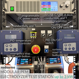 Modular PEM Electrolyzer Test Station up to 3 kW